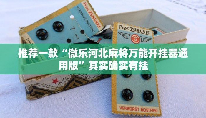 推荐一款“微乐河北麻将万能开挂器通用版”其实确实有挂