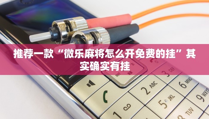 推荐一款“微乐麻将有挂么必赢”其实确实有挂
