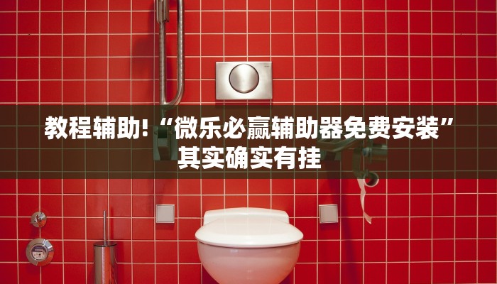 教程辅助!“微乐必赢辅助器免费安装”其实确实有挂